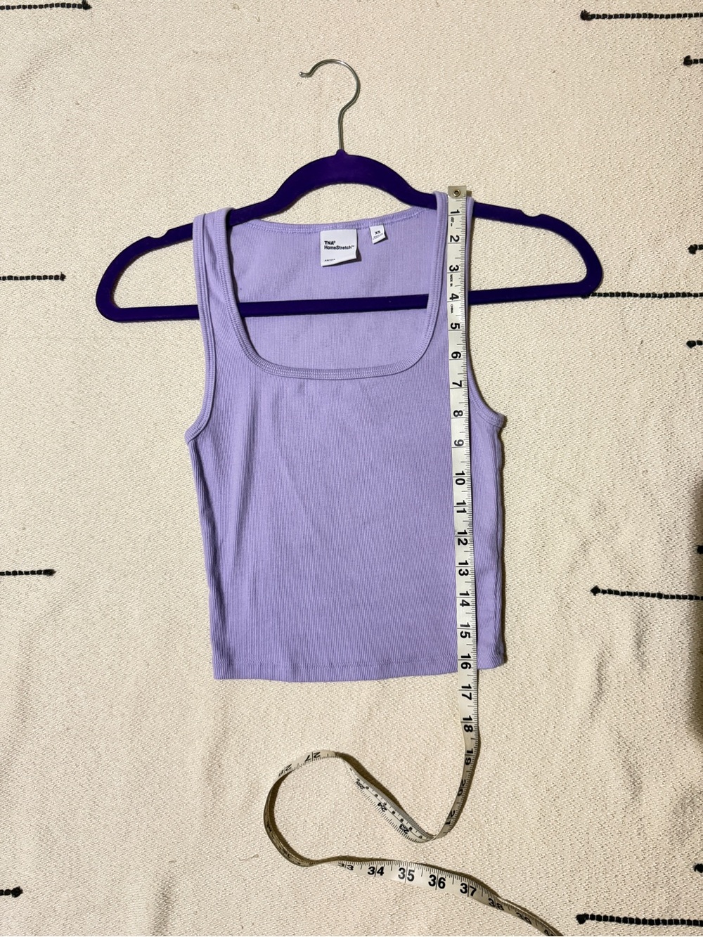 Aritzia Homestretch Square-Neck Waist Tank - Picture 3 of 7